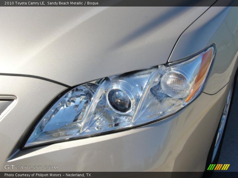 Sandy Beach Metallic / Bisque 2010 Toyota Camry LE