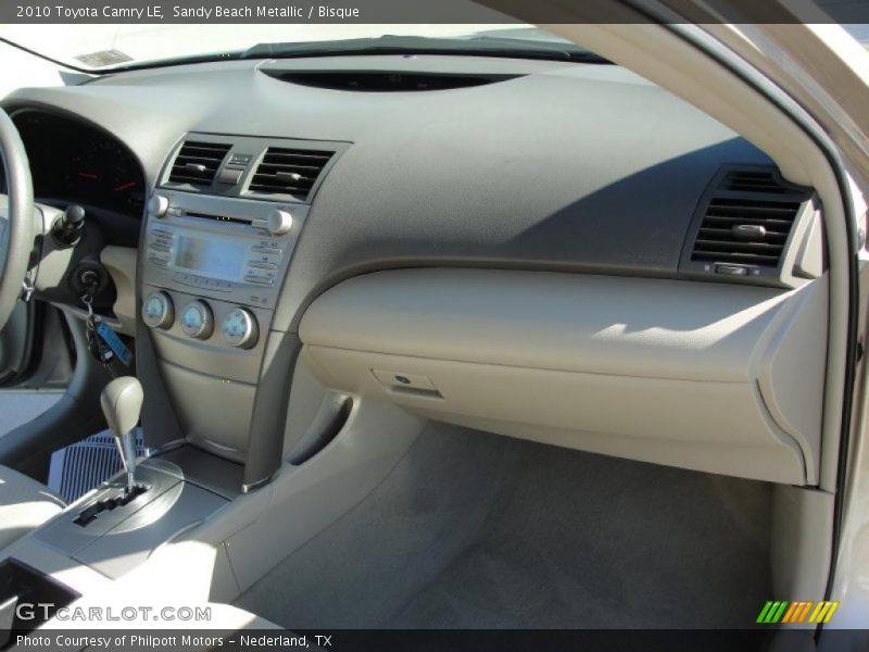Sandy Beach Metallic / Bisque 2010 Toyota Camry LE