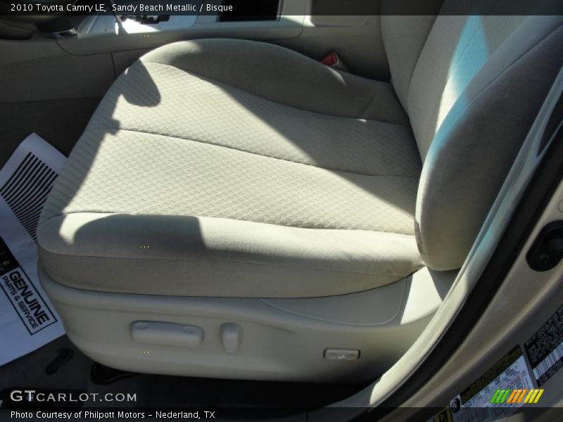Sandy Beach Metallic / Bisque 2010 Toyota Camry LE