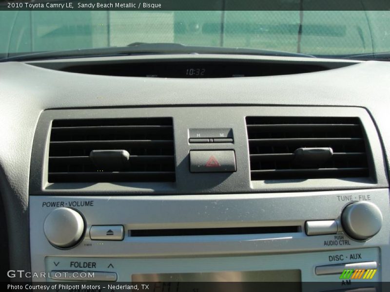 Sandy Beach Metallic / Bisque 2010 Toyota Camry LE