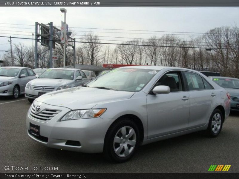Classic Silver Metallic / Ash 2008 Toyota Camry LE V6