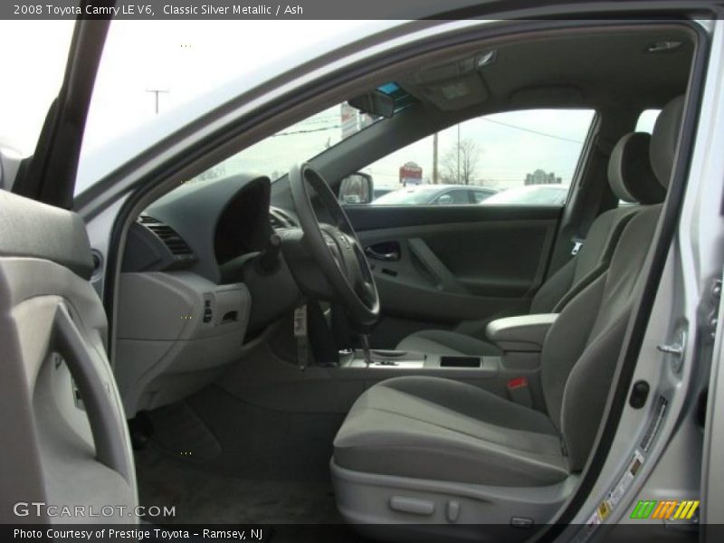 Classic Silver Metallic / Ash 2008 Toyota Camry LE V6