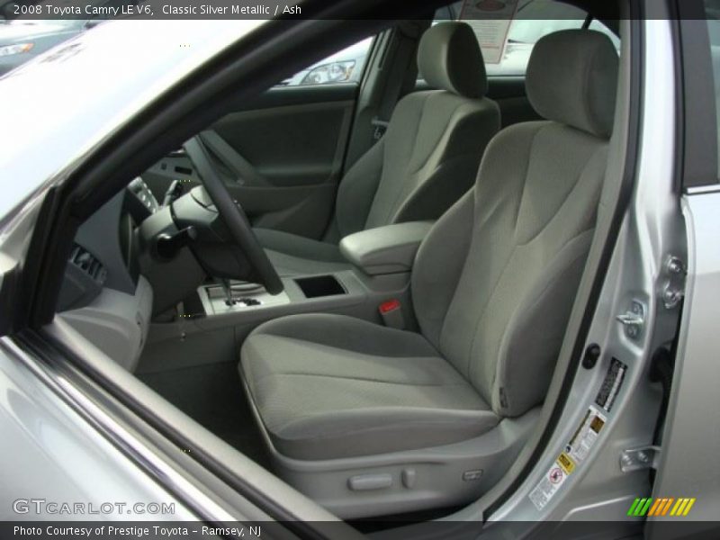Classic Silver Metallic / Ash 2008 Toyota Camry LE V6
