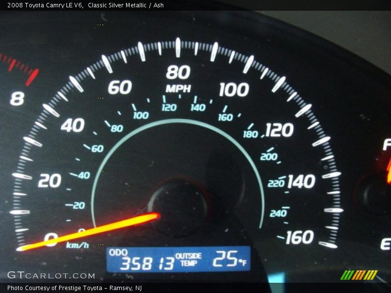Classic Silver Metallic / Ash 2008 Toyota Camry LE V6