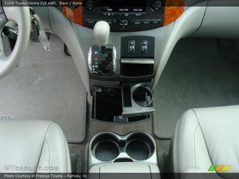Black / Stone 2008 Toyota Sienna XLE AWD