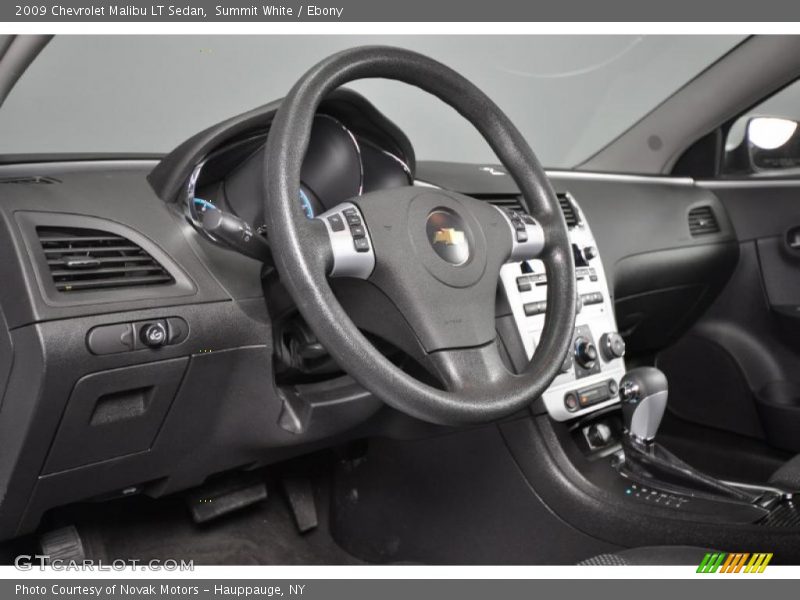 Summit White / Ebony 2009 Chevrolet Malibu LT Sedan