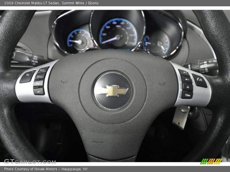 Summit White / Ebony 2009 Chevrolet Malibu LT Sedan