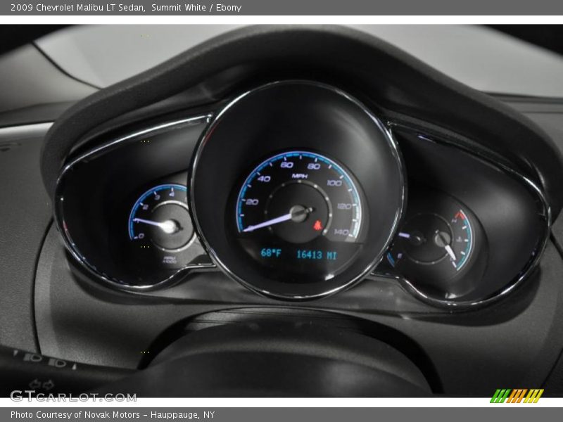 Summit White / Ebony 2009 Chevrolet Malibu LT Sedan