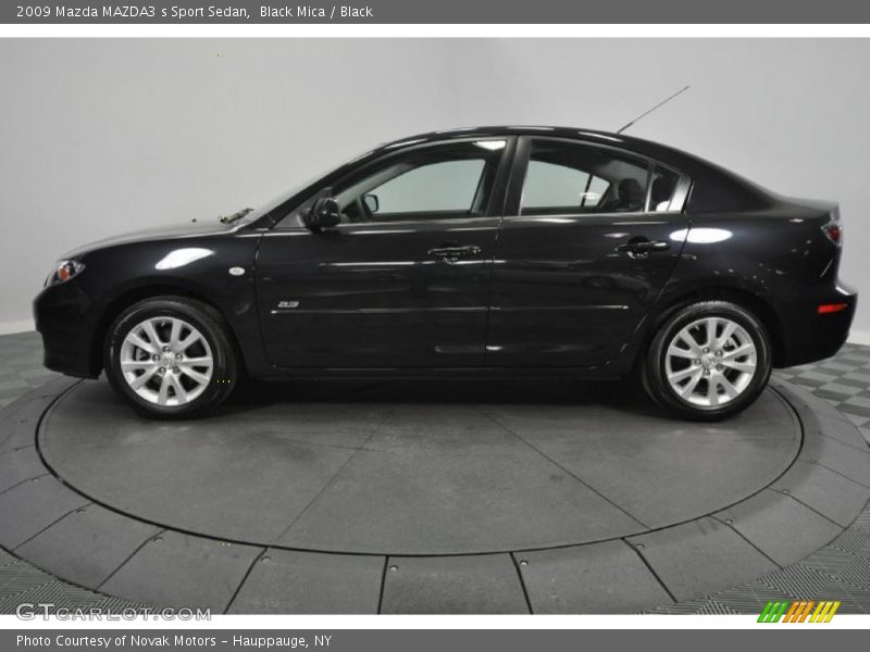 Black Mica / Black 2009 Mazda MAZDA3 s Sport Sedan