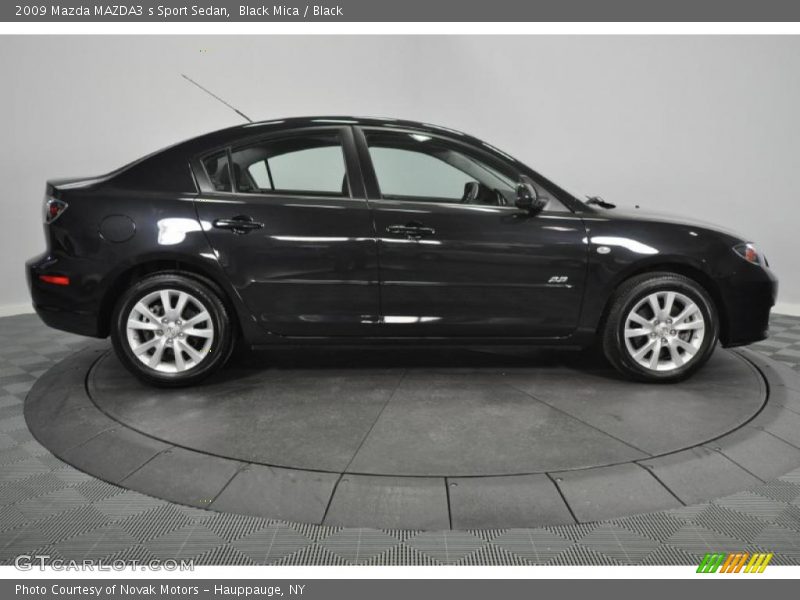 Black Mica / Black 2009 Mazda MAZDA3 s Sport Sedan