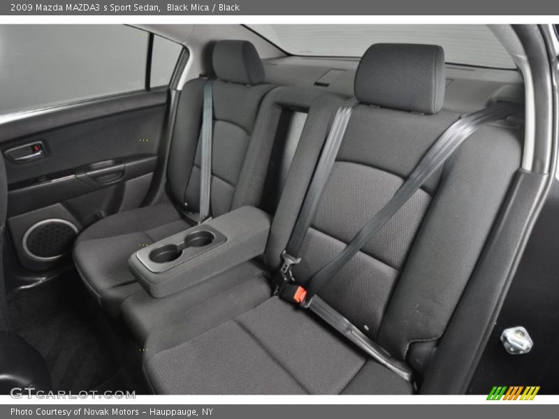  2009 MAZDA3 s Sport Sedan Black Interior