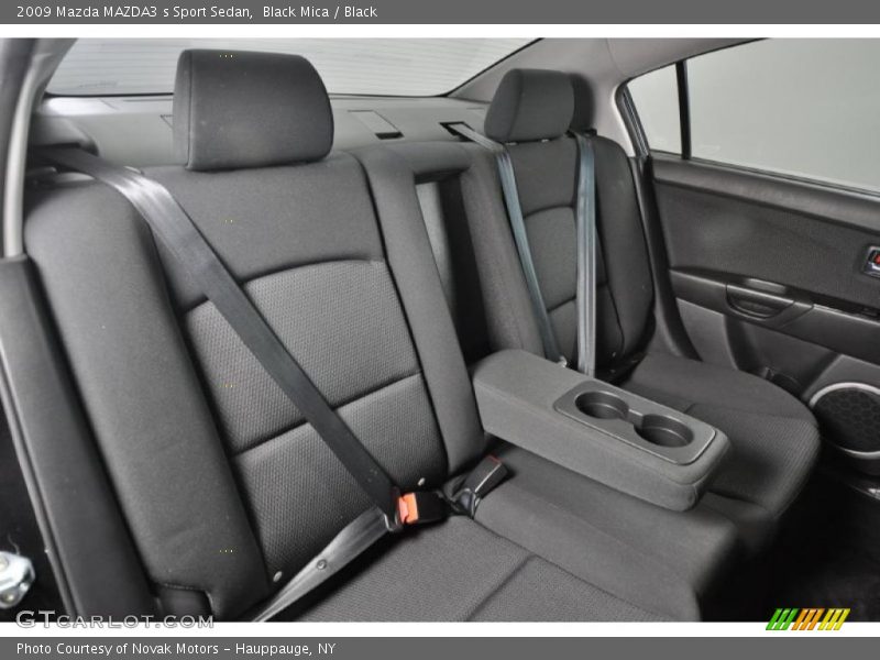  2009 MAZDA3 s Sport Sedan Black Interior