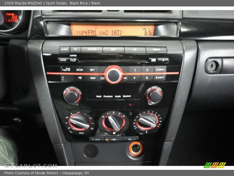 Controls of 2009 MAZDA3 s Sport Sedan