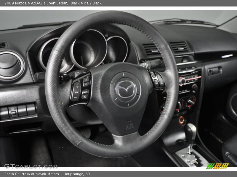 Black Mica / Black 2009 Mazda MAZDA3 s Sport Sedan