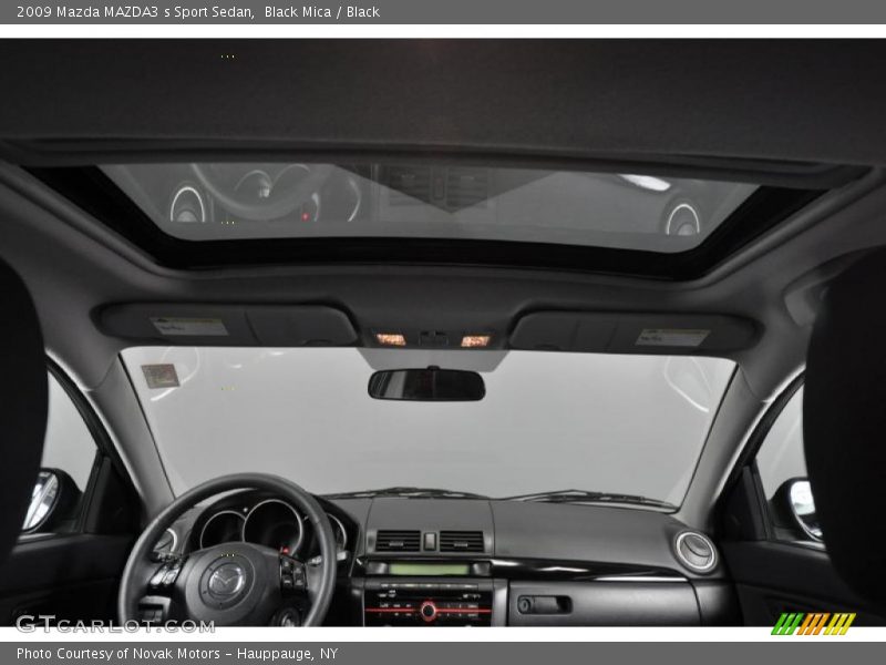 Black Mica / Black 2009 Mazda MAZDA3 s Sport Sedan
