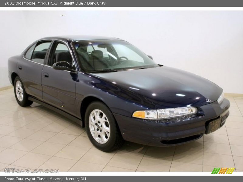Midnight Blue / Dark Gray 2001 Oldsmobile Intrigue GX