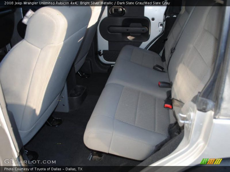 Bright Silver Metallic / Dark Slate Gray/Med Slate Gray 2008 Jeep Wrangler Unlimited Rubicon 4x4