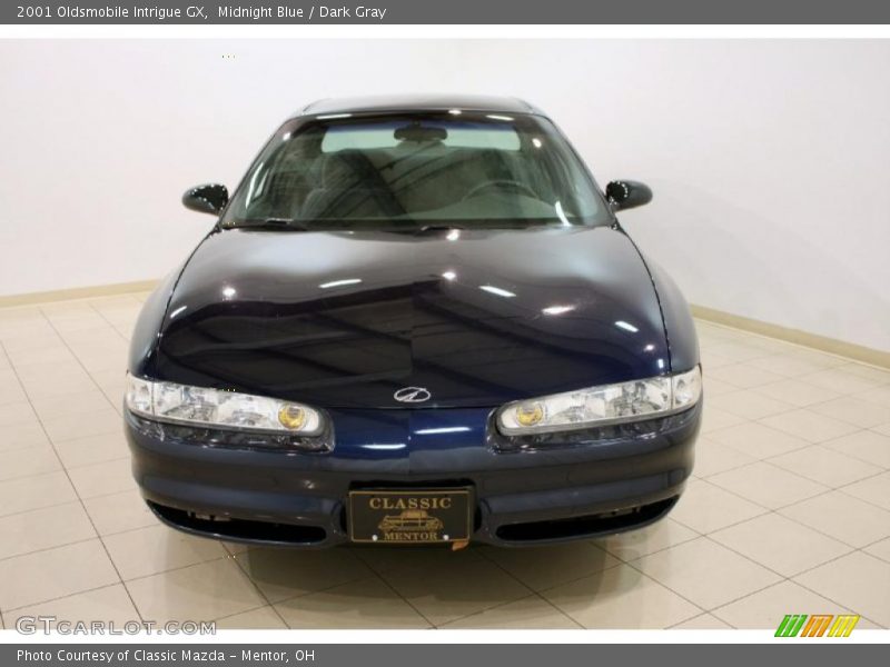 Midnight Blue / Dark Gray 2001 Oldsmobile Intrigue GX