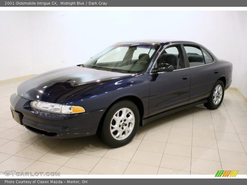 Midnight Blue / Dark Gray 2001 Oldsmobile Intrigue GX