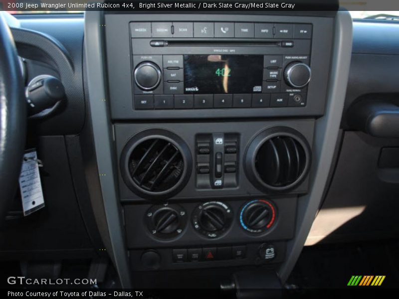 Bright Silver Metallic / Dark Slate Gray/Med Slate Gray 2008 Jeep Wrangler Unlimited Rubicon 4x4