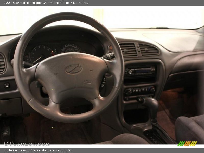 Midnight Blue / Dark Gray 2001 Oldsmobile Intrigue GX