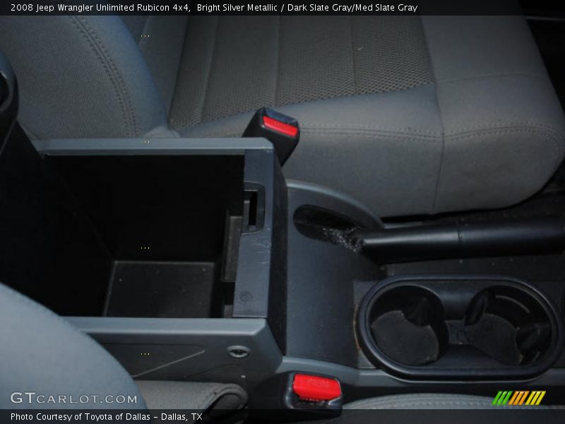 Bright Silver Metallic / Dark Slate Gray/Med Slate Gray 2008 Jeep Wrangler Unlimited Rubicon 4x4