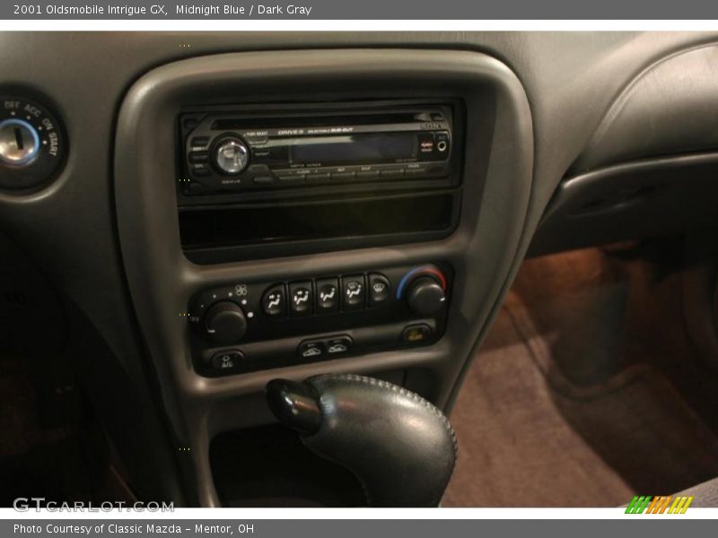 Midnight Blue / Dark Gray 2001 Oldsmobile Intrigue GX