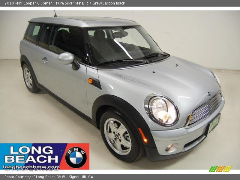 Pure Silver Metallic / Grey/Carbon Black 2010 Mini Cooper Clubman