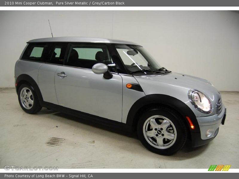 Pure Silver Metallic / Grey/Carbon Black 2010 Mini Cooper Clubman