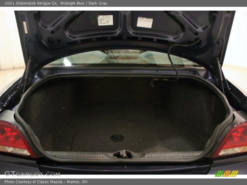 Midnight Blue / Dark Gray 2001 Oldsmobile Intrigue GX