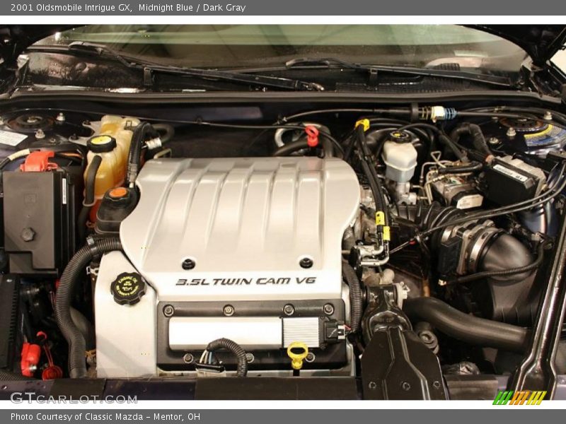 Midnight Blue / Dark Gray 2001 Oldsmobile Intrigue GX