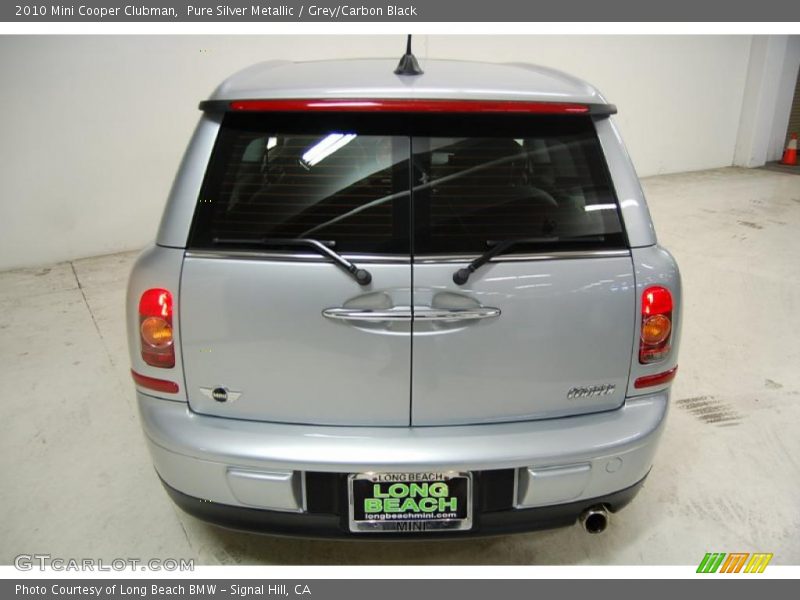 Pure Silver Metallic / Grey/Carbon Black 2010 Mini Cooper Clubman