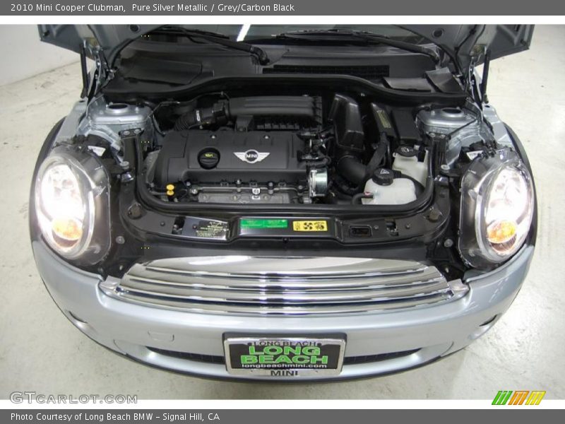 Pure Silver Metallic / Grey/Carbon Black 2010 Mini Cooper Clubman