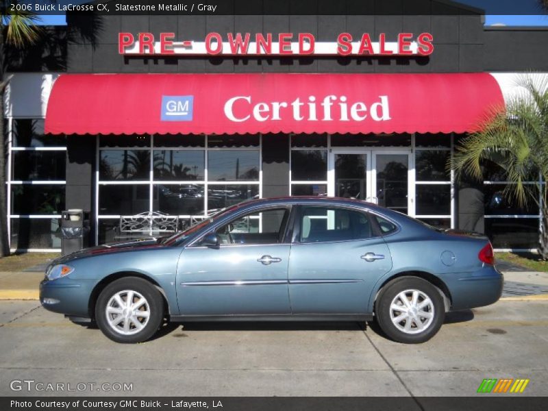 Slatestone Metallic / Gray 2006 Buick LaCrosse CX