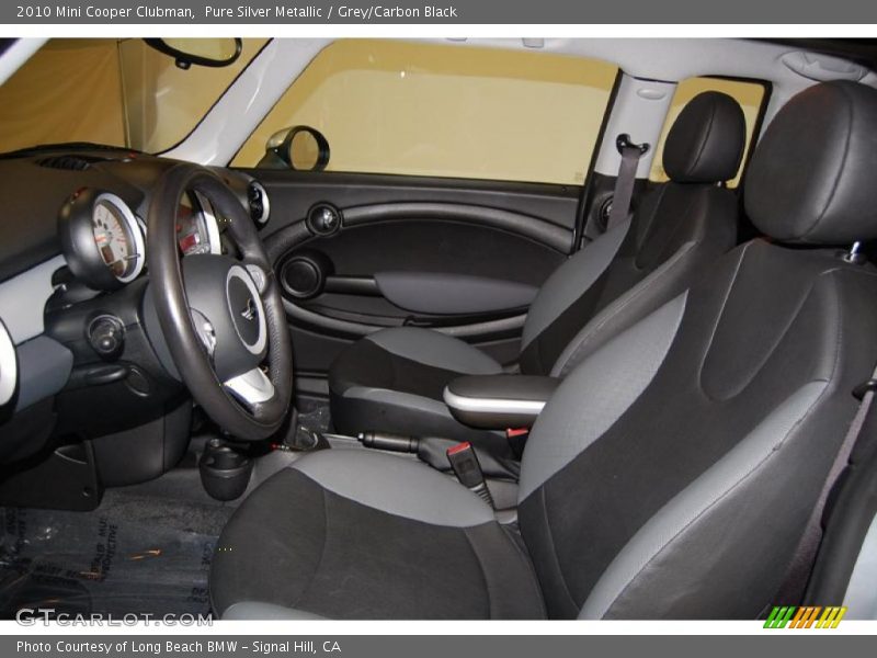 Pure Silver Metallic / Grey/Carbon Black 2010 Mini Cooper Clubman