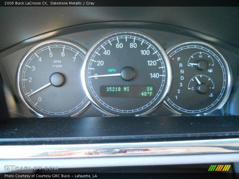 Slatestone Metallic / Gray 2006 Buick LaCrosse CX