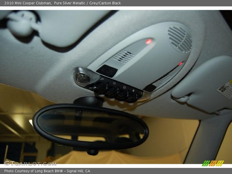 Pure Silver Metallic / Grey/Carbon Black 2010 Mini Cooper Clubman