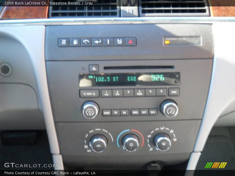 Slatestone Metallic / Gray 2006 Buick LaCrosse CX