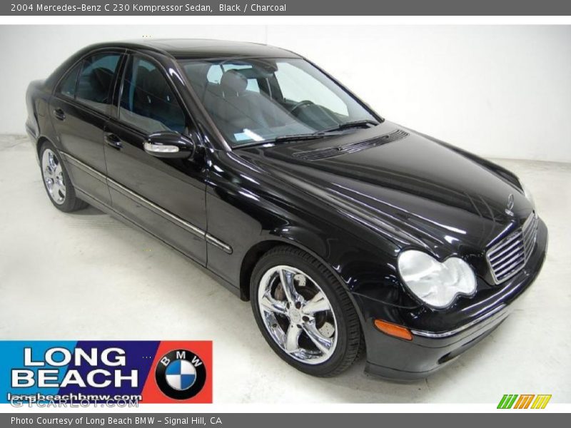 Black / Charcoal 2004 Mercedes-Benz C 230 Kompressor Sedan