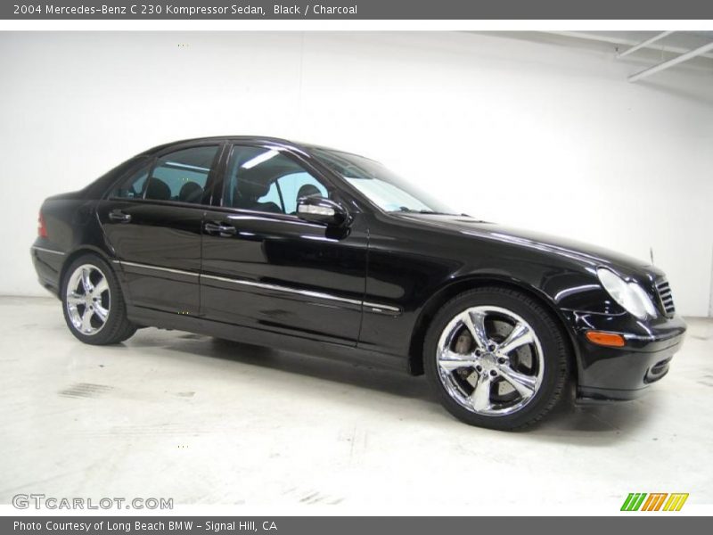 Black / Charcoal 2004 Mercedes-Benz C 230 Kompressor Sedan