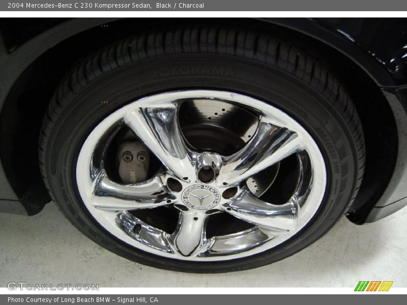 Black / Charcoal 2004 Mercedes-Benz C 230 Kompressor Sedan