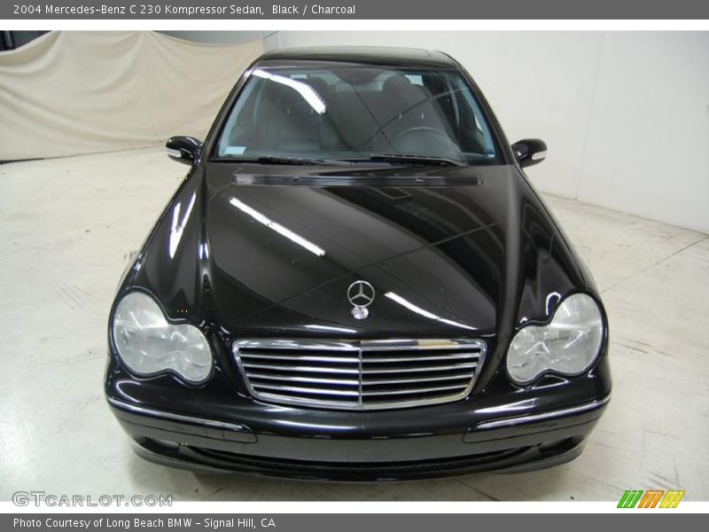 Black / Charcoal 2004 Mercedes-Benz C 230 Kompressor Sedan