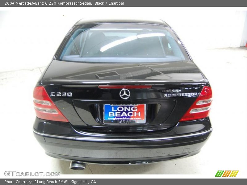 Black / Charcoal 2004 Mercedes-Benz C 230 Kompressor Sedan