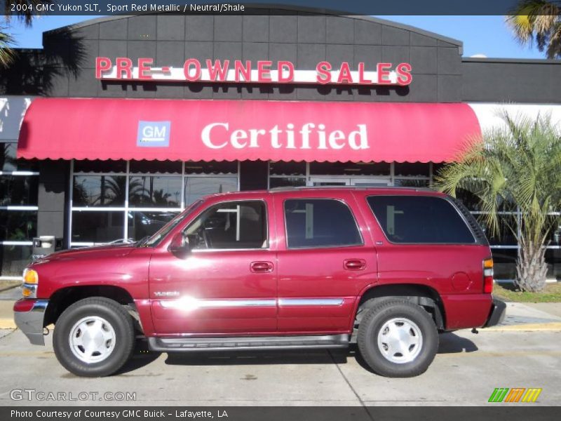 Sport Red Metallic / Neutral/Shale 2004 GMC Yukon SLT