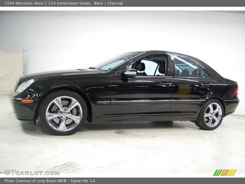 Black / Charcoal 2004 Mercedes-Benz C 230 Kompressor Sedan