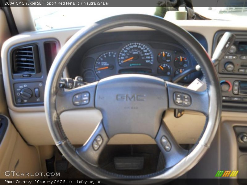 Sport Red Metallic / Neutral/Shale 2004 GMC Yukon SLT