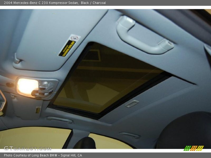 Black / Charcoal 2004 Mercedes-Benz C 230 Kompressor Sedan