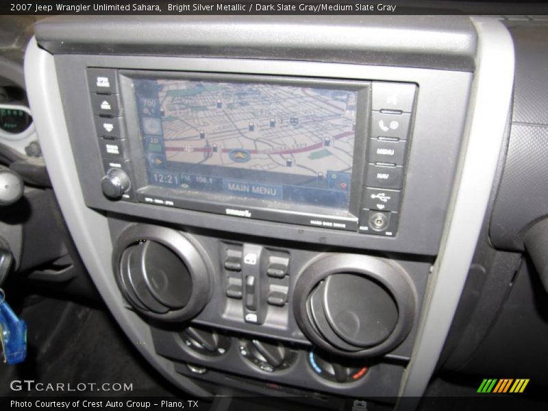 Bright Silver Metallic / Dark Slate Gray/Medium Slate Gray 2007 Jeep Wrangler Unlimited Sahara
