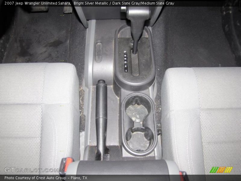 Bright Silver Metallic / Dark Slate Gray/Medium Slate Gray 2007 Jeep Wrangler Unlimited Sahara