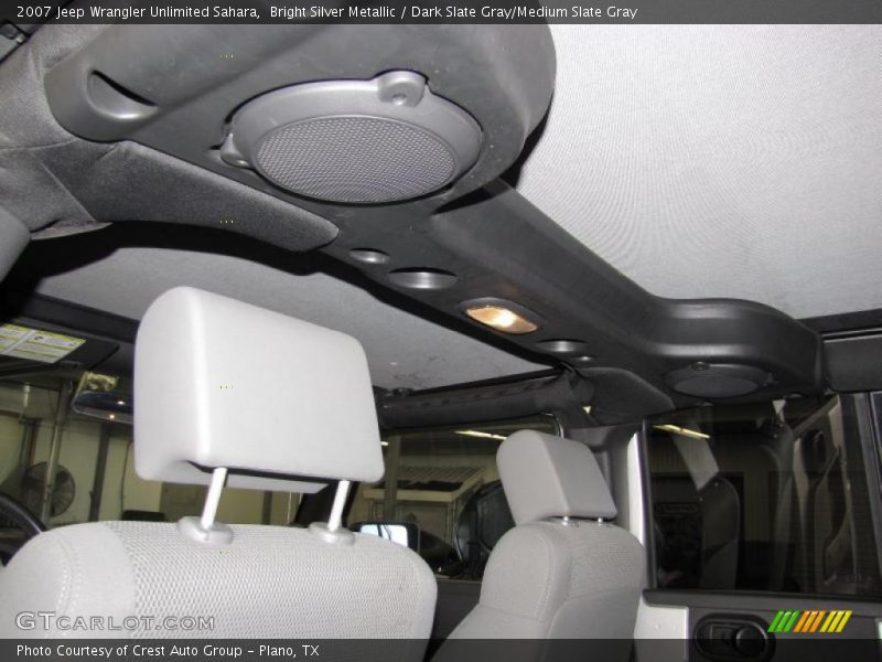 Bright Silver Metallic / Dark Slate Gray/Medium Slate Gray 2007 Jeep Wrangler Unlimited Sahara